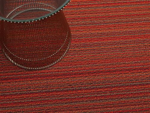 18X28 Shag Rug Skinny Stripe