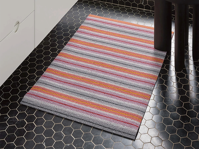 Shag Rug Bon Bon Ribbon Stripe