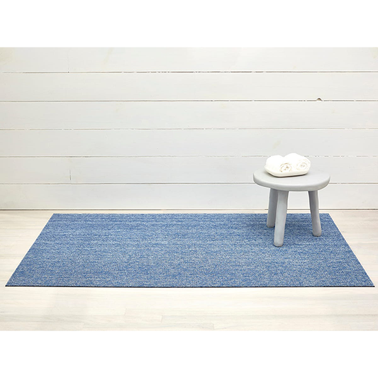 Chilewich Cornflower Heathered Shag Rug