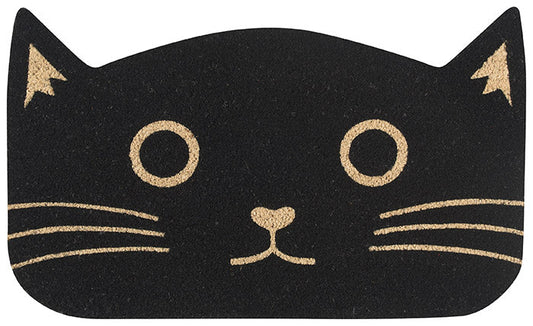Now Designs Black Cat Doormat